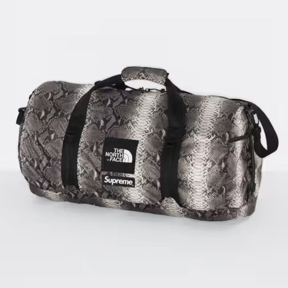 THE NORTH FACE X SUPREME Snakeskin Flyweight Duffle Bag
